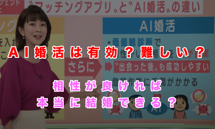 Ai婚活の相性診断は有効 恋愛したくない 結婚したいだけの男女には難しい弱点がある