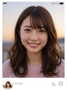 偽のプロフィール写真